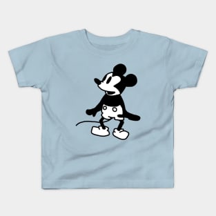 Cute Mouse and Steamboat Willie 1928 Kids T-Shirt